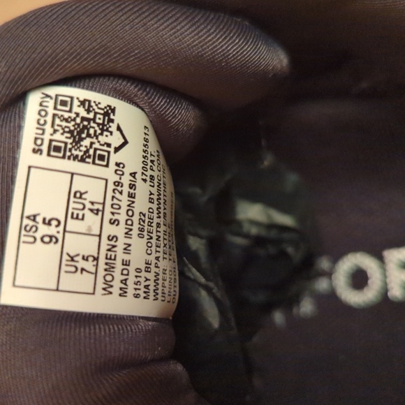 New Women - Saucony Ride 15 Running Shoes Sz 9.5 and Sz 6 - Picture 10 of 11